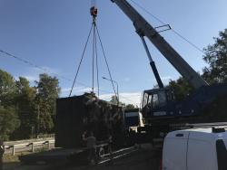 Доставка жб модуля