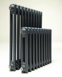 Радиаторы высотой: 375 мм, 575 мм и 1805 мм. Основные цвета: белый и серый глянец, черный мат, серый и черный муар