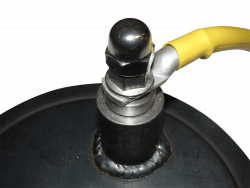 Подключения кабеля заземления.