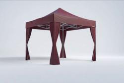 Ритуальный шатер бордовый