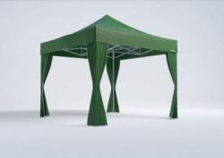 Ритуальный шатер зеленый