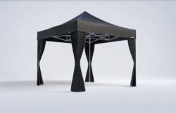 Ритуальный шатер черный