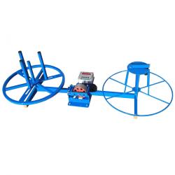 УСТРОЙСТВО ДЛЯ ПЕРЕМОТКИ КАБЕЛЯ УНК-5-2НМ с ИДМ-30 (раздвижная шейка)