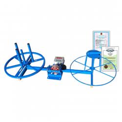 УСТРОЙСТВО ДЛЯ ПЕРЕМОТКИ КАБЕЛЯ УНК-5-2НМ с ИДМ-20 (раздвижная шейка)