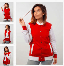 Бомбер — толстовка на кнопках, классика форменной студенческой одежды. Доступные виды ткани: футер 2-х нитка петля/начес, футер 3-х нитка петля/начес. Варианты плотности ткани: 220-400 гр/м2.