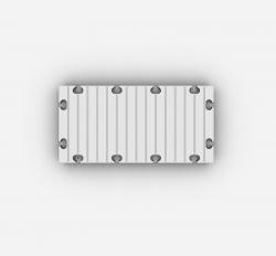 Пластиковый понтон 2FLOAT AR45 вид сверху