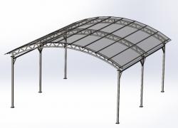 увеличенный навес