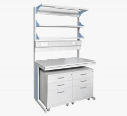 Стол пристенный физический