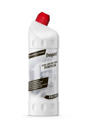 Способ применения: нанести средство под ободок унитаза и оставить на 10-15 минут для удаления известкового налета и ржавчины. Затем протереть щеткой и смыть водой.