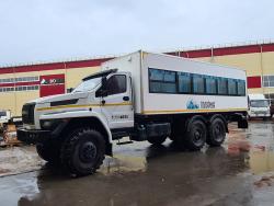 Вахтовый автобус "Полярика" на шасси УРАЛ Next (модель Borus 4671)