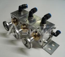 Пневматический блок управления донными клапанами ПБУ-01 | «Азимут»