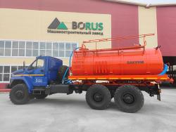 МВ-10, машина вакуумная на шасси УРАЛ Next (модель Borus 4641)