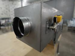 Вариант исполнения под круглый воздуховод