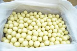 Малина в белой шоколадной глазури, 2,5 кг. (весовая) Премиум