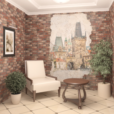 Состареный кирпич