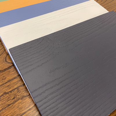 Фиброцементный сайдинг окрашенный в любой цвет покрытие Полиуретан