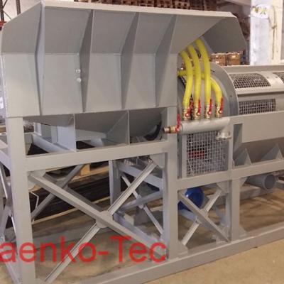 Скруббер Бутара B1362, оборудование для золотодобычи Bugaenko-Tec. Пром прибор, мойка гравия, мойка стекла, драга, троммель.