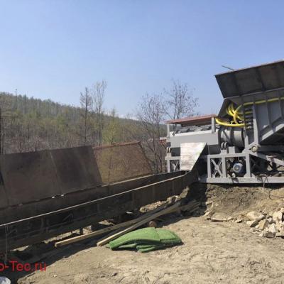 Скруббер Бутара B530-2, пром прибор для промывки и добычи золота и геологии Bugaenko-Tec | Барабанный грохот, Гравиемойка, Мойка стекла.