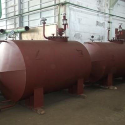 Резервуар двустенный для нефтепродуктов