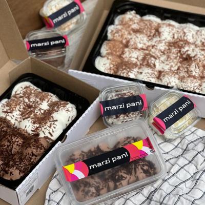 Профитроли с разными начинками 