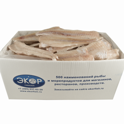 Филе Минтая б/к 180+ IQF 5% 1/12,6 ГОСТ А Экор