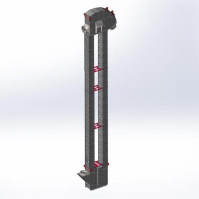 Нории нашего производства выполнены из оцинкованной стали (ГОСТ), производим нории 5т/ч, 10т/ч, 15т/ч,25 т/ч, 50 т/ч,75т/ч, 100 т/ч. По желанию заказчика могут доукомплектоваться датчиками (датчик скорости, датчик схода ленты, датчик подпора продукта). Соединение вала барабана с валом мотор-редуктора с помощью муфты.