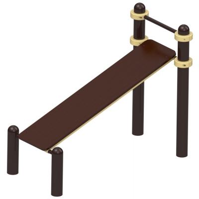 Скамья для пресса из ламинированной фанеры