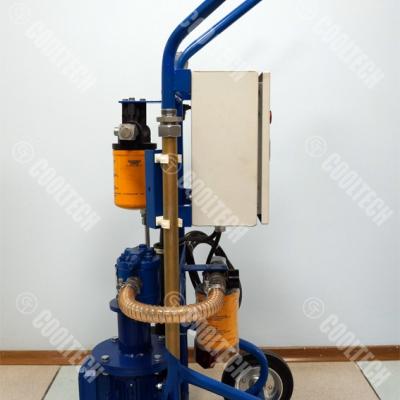 Мобильная маслозаправочная станция для заправки компрессора