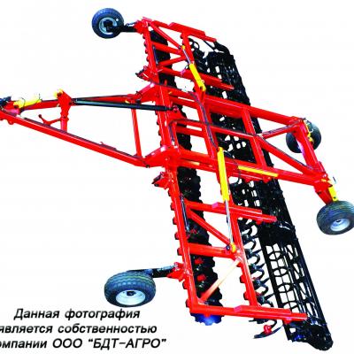 Бороны дисковые БДМ-П БАРС на пружинной стойке ЧЕТЫРЕХРЯДНЫЕ – прицепные и навесные, шириной захвата от 2,4 до 9,2 метров.