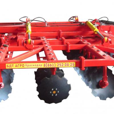 Бороны дисковые БДМ четырехрядные, шириной захвата от 2,4 до 9,2 метров