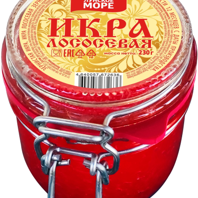 Икра лососевая 230 гр.