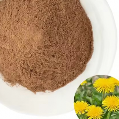 Сухой водорастворимый аморфный порошок. Получен методом распылительной сушки из водной вытяжки корня одуванчика. Фасовка по 5 кг в п/э пакеты. Тарное место 10 кг (2 пакета в картонной коробке)