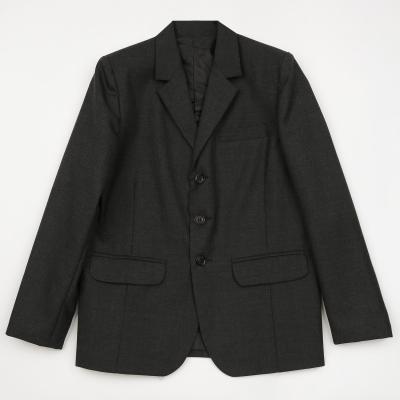 Пиджак серый вид спереди