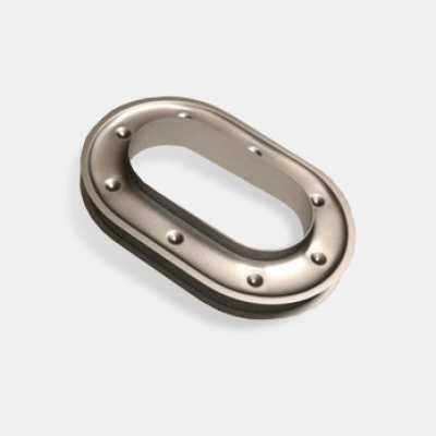 Люверс овальный