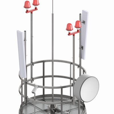 Стационарная корона мачты освещения ВМОН
