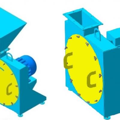 Дробилка ДРС, дробилка яичной скорлупы, дробилка молотковая, Агромаш-НН