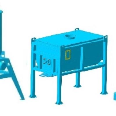 Смеситель шнековый, смеситель ленточный, смеситель лопастной, Агромаш-НН