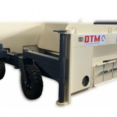 Щебнераспределитель Stanver Р 400. Укладчик оснований от компании "ДробТехМаш"