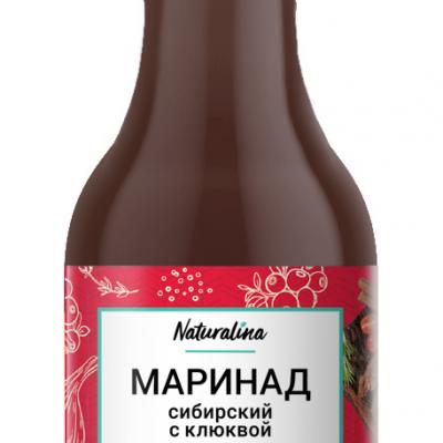 Маринад сибирский с клюквой Naturalina, 250гр