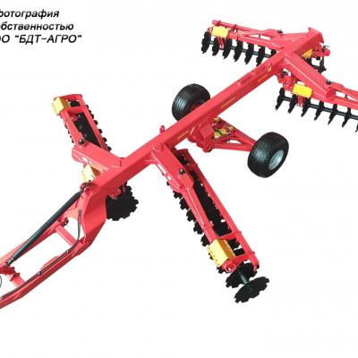Борона батарейная дисковая  тяжелая БДТ Деметра® от 3 до 8 метров