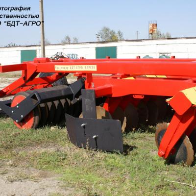 Дисковые бороны легкие БДМ-В БАРСУК на стойках с эластомерами, с шириной захвата от 1,8 до 12,1 метров