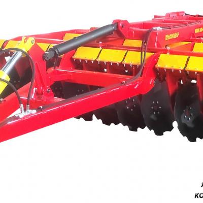 Бороны дисковые КОРТЕС®+ на стойках с эластомерами, шириной захвата от 2,5 до 9,1 метров