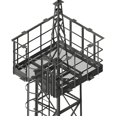 Мачта освещения прожекторная ПМС
