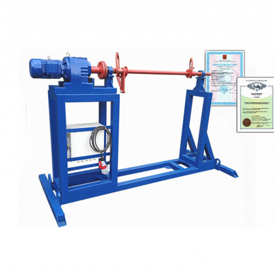 СТАНОК ДЛЯ НАМОТКИ КАБЕЛЯ УПК-25-РЧ003 с АКУ-1100