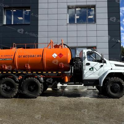 АКН-10 на шасси УРАЛ NEXT 4320-72 (КО-505, доп горловина, тех люк, подогрев слива)