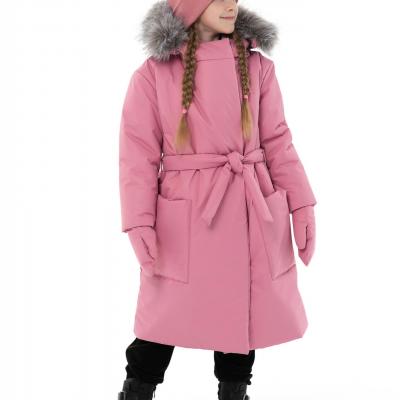 Первая крутая новинка сезона Готовый LOOK Зимнее пальто Wind + краги + шапка