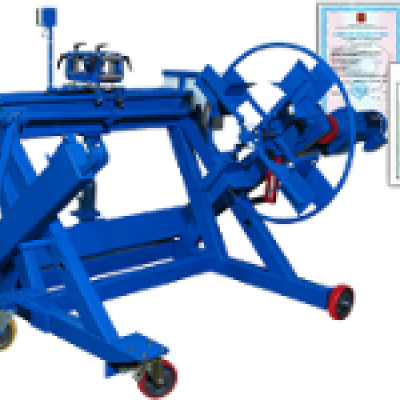СТАНОК ДЛЯ НАМОТКИ КАБЕЛЯ УПК-16ПРГК-1,5 с АКУ-1100