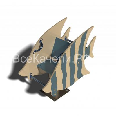 Качалка на пружине "Рыбка"