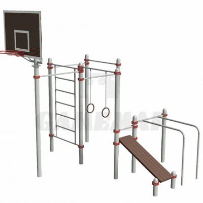 Спортивный комплекс для занятия Воркаутом ФТ-051-186