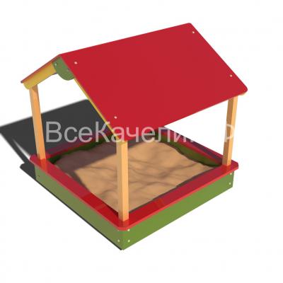 Песочница "Домик"